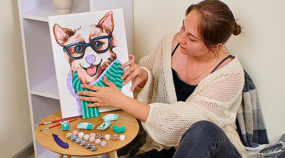 Das ist besser als Malen nach Zahlen! Wenn Kreativität dreidimensional wird.