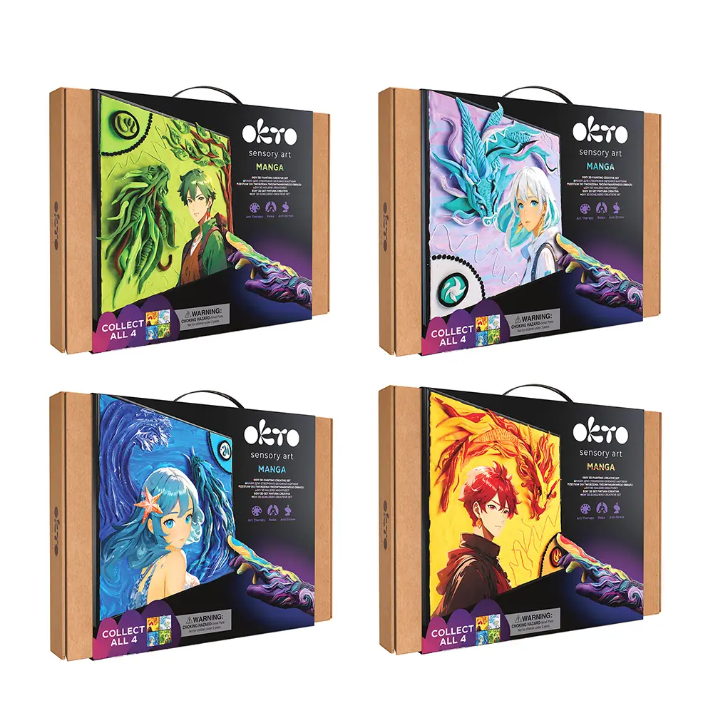 OKTO Sensory Art Manga: Verschenken Sie die Magie von Anime und Kreativität