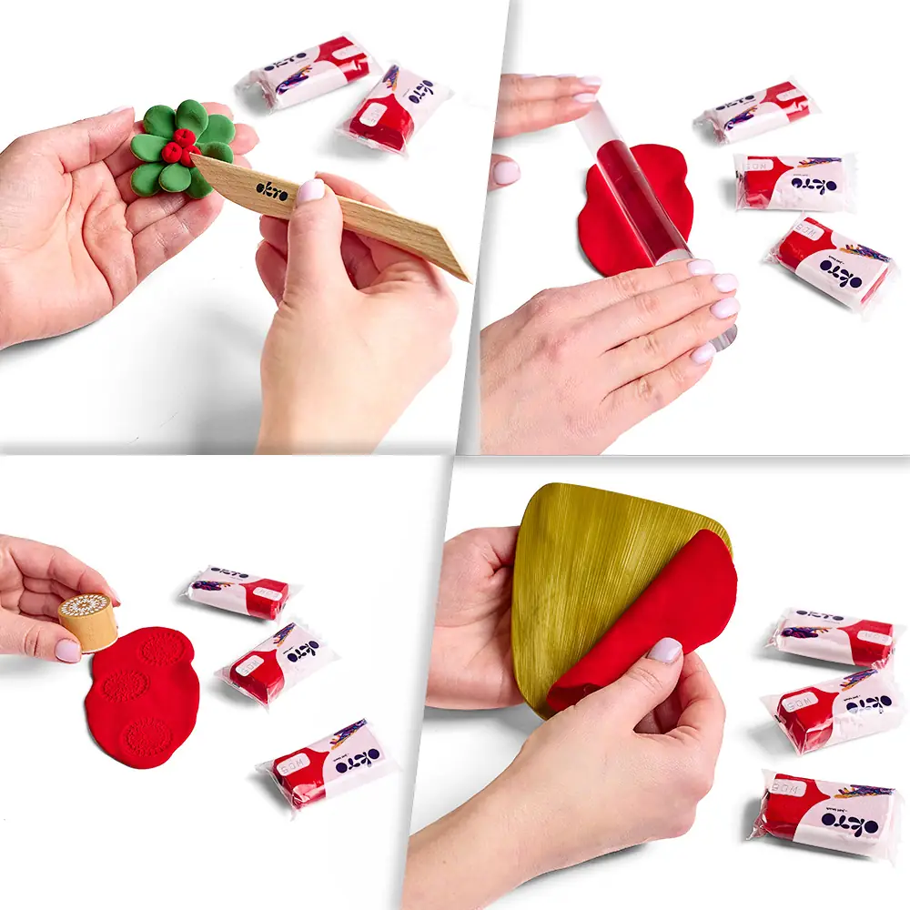 OKTO Colours Luftknete Rot (Größe S) thumbnail 7