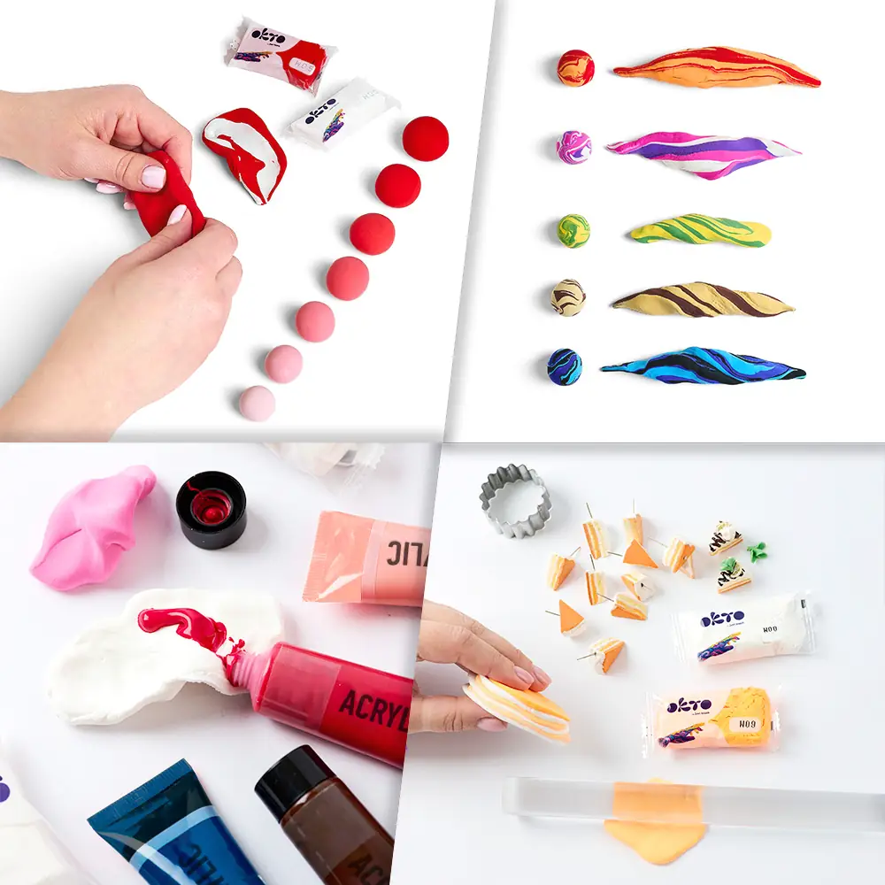 OKTO Colours Luftknete Rot (Größe S) thumbnail 9