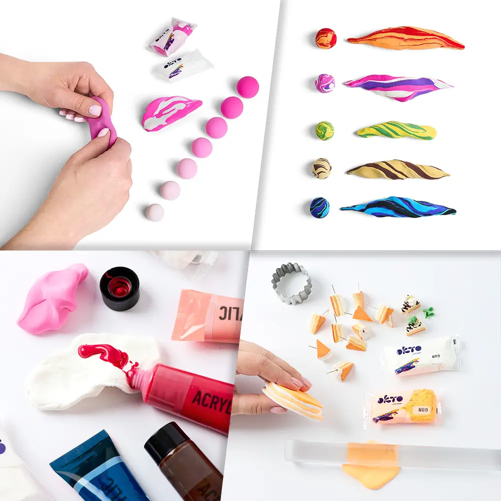 OKTO Colours Luftknete Weiß (Größe L) thumbnail 6
