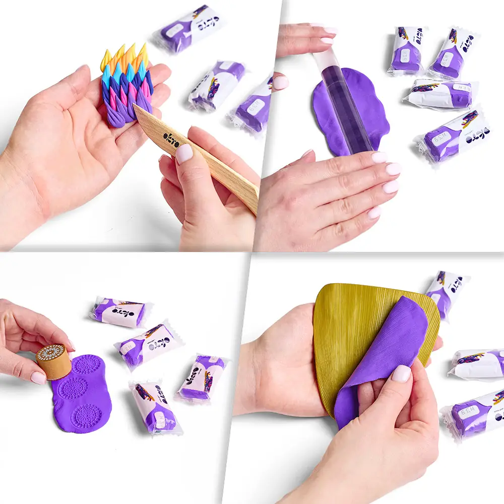 OKTO Colours Luftknete Violett (Größe S) thumbnail 7