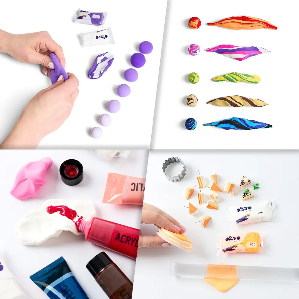 OKTO Colours Luftknete Violett (Größe S) thumbnail 8
