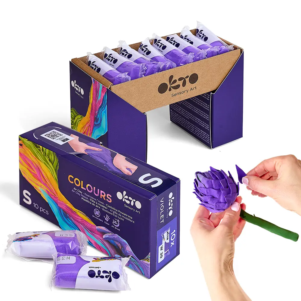 OKTO Colours Luftknete Violett (Größe S)