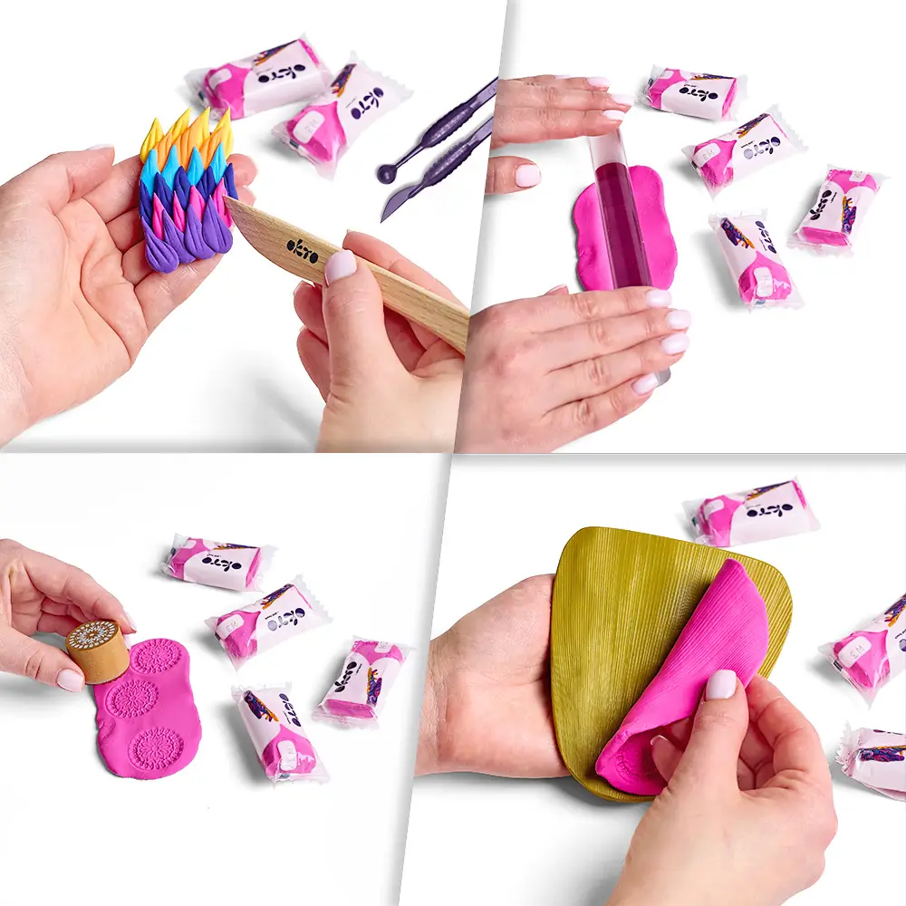 OKTO Colours Luftknete Magenta (Größe S) thumbnail 7