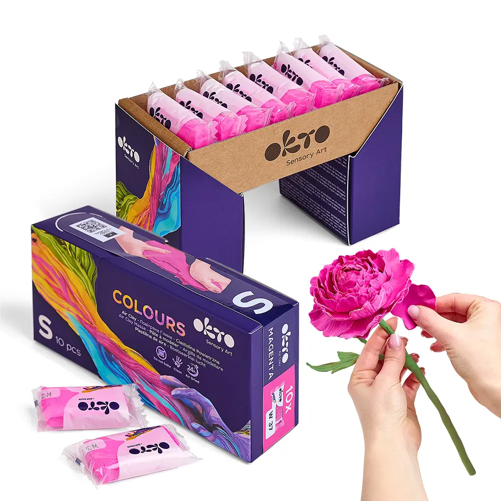 OKTO Colours Luftknete Magenta (Größe S)