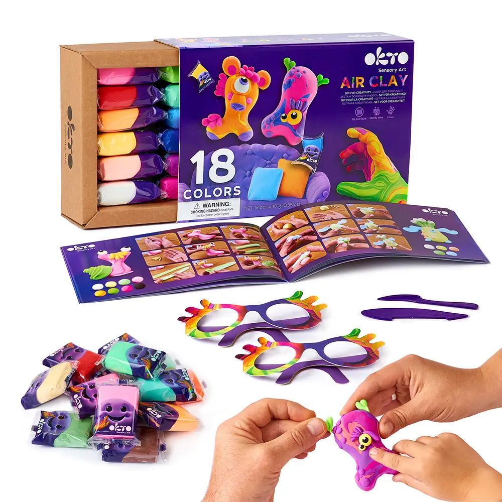 Luftknete-Set (18 Farben)