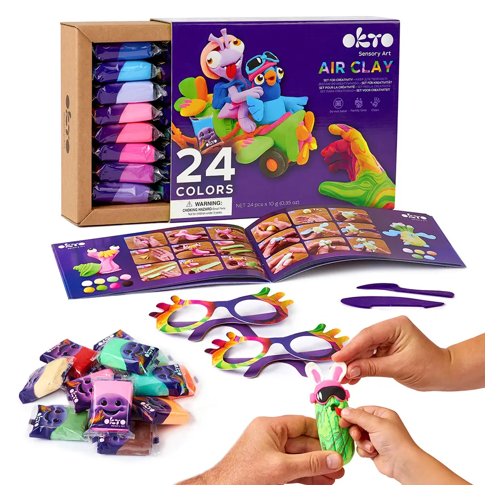 Luftknete-Set (24 Farben)